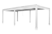 Patio Cover 7,2 bij 3,5 meter Wit Overkapping - Suns Patio Cover 7,2 bij 3,5 meter Wit Overkapping - Suns