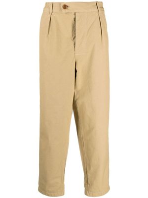 Barbour pantalon droit à taille mi-haute - Tons neutres