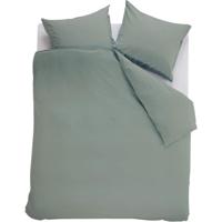 Dekbedovertrek Cotton Uni Green 240x200/220