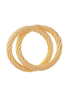 Christian Dior Pre-Owned broche torsadée (années 1980)