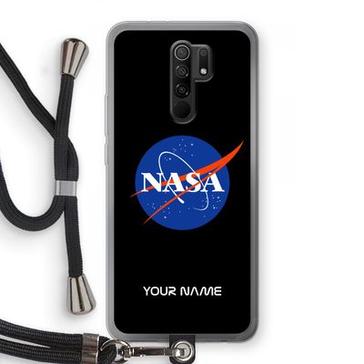 NASA: Xiaomi Redmi 9 Transparant Hoesje met koord