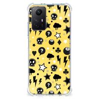 Extreme Case Xiaomi Redmi Note 12s Punk Geel - thumbnail