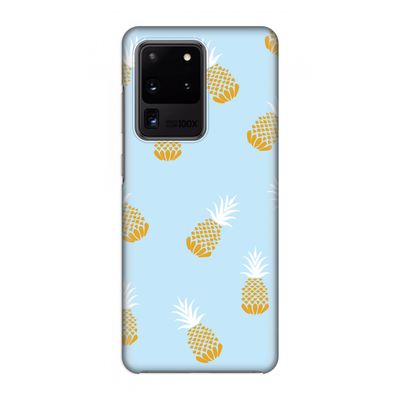 Ananasjes: Volledig geprint Samsung Galaxy S20 Ultra Hoesje