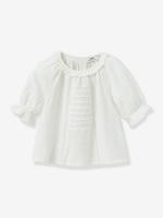 Blouse van Engels borduurwerk in katoenen gaas CYRILLUS ecru Blouse van Engels borduurwerk in katoenen gaas CYRILLUS ecru