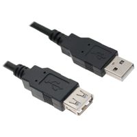 USB 2.0 verlengkabel, A/AF, 4.5m - thumbnail