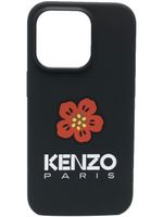 Kenzo coque d'iPhone 14 Pro Boke Flower - Noir - thumbnail