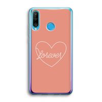 Forever heart: Huawei P30 Lite Transparant Hoesje
