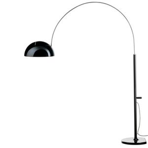 Oluce Coupe 3320 R Vloerlamp - Zwart