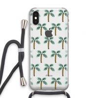 Paradise: iPhone XS Transparant Hoesje met koord