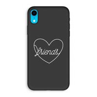 Friends heart pastel: iPhone XR Biologisch afbreekbaar hoesje