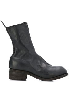 Guidi bottes zippées - Noir