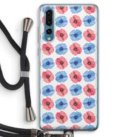 Klaproosjes: Huawei P20 Pro Transparant Hoesje met koord Klaproosjes: Huawei P20 Pro Transparant Hoesje met koord