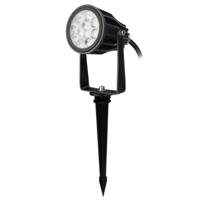 MiBoxer RGB-CCT LED tuinspot IP65 6W rond zwart - LED0254