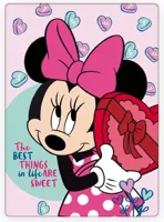 Minnie Mouse fleece deken 100 x 140 cm - polyester