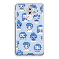 Gezichtjes: Honor 6X Transparant Hoesje