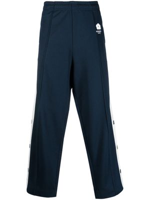 Kenzo pantalon de jogging à motif Boke Flower - Bleu