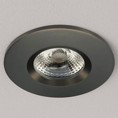 Badkamer InbouwLEDspot Kreta 8W, In Gun Metal, IP65