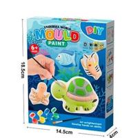 Verfset Roymart Multicolour Schildpad