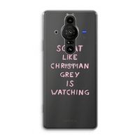 Christian Grey: Sony Xperia Pro-I Transparant Hoesje