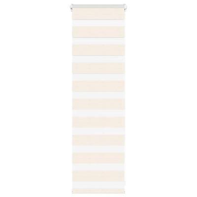 VidaXL Zebra rolgordijn 45x100 cm stofbreedte 40,9 cm marmerbeige