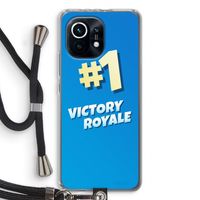 Victory Royale: Xiaomi Mi 11 Transparant Hoesje met koord