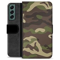 Samsung Galaxy S22+ 5G Premium Portemonnee Hoesje - Camo