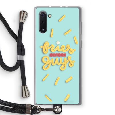 Always fries: Samsung Galaxy Note 10 Transparant Hoesje met koord