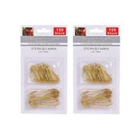 Christmas Decoration Kerstbalhaakjes - 900x - goud - 3,5 en 6 cm - kerstboomhaakjes