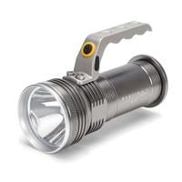 Montis Aluminiowa ręczna latarka akumulatorowa LED MT154 Grijs Zaklamp Montis Aluminiowa ręczna latarka akumulatorowa LED MT154 Grijs Zaklamp