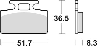 TRW remblokken "mcb 589