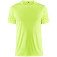 Craft Rush T-shirt geel heren