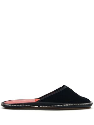 Maison Margiela chaussons Travel à bout rond - Noir