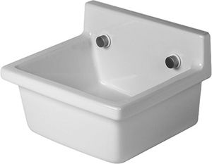 Duravit Starck 3 Uitstortgootsteen 48cm Wit