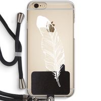 Pluim: iPhone 6 / 6S Transparant Hoesje met koord