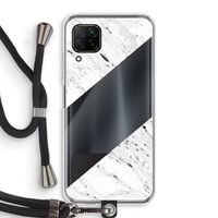 Biggest stripe: Huawei P40 Lite Transparant Hoesje met koord
