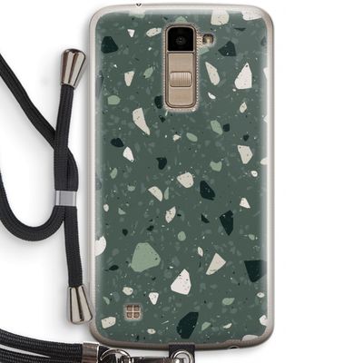 Terrazzo N°19: LG K10 (2016) Transparant Hoesje met koord
