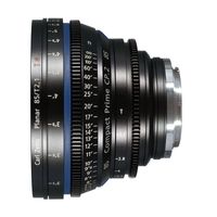 Zeiss Compact Prime CP.2 Planar T* 85mm T2.1 Meters objectief Canon EF-vatting