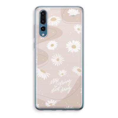 Daydreaming becomes reality: Huawei P20 Pro Transparant Hoesje