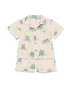 HEMA Baby Kledingset Kikkers Ecru (ecru)