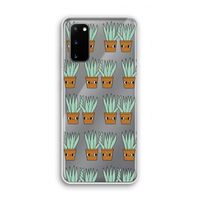 Sansevieria: Samsung Galaxy S20 Transparant Hoesje