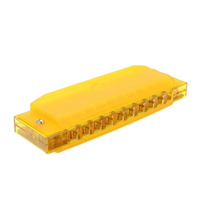 Zwaan SW1020-2 10 gaten 20 tonen transparante harmonica Musical Instruments diatonische Harp (geel)