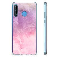 Back Cover Huawei P30 Lite Pink Purple Paint - thumbnail