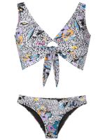 Amir Slama bikini à imprimé graphique - Multicolore - thumbnail