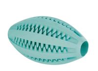 TRIXIE DENTA FUN RUGBY BAL RUBBER MUNTSMAAK 11CM 3ST - thumbnail