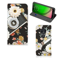 Motorola Moto G7 Play Stand Case Vintage Camera - thumbnail