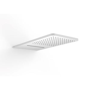 Hoofddouche Tres Wand met Waterval 28x55 cm Ronde Hoeken Mat Wit