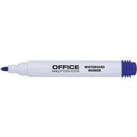 OFFICE products whiteboard marker 1-3 mm, rond, blauw