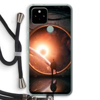 Ephemeral: Pixel 5 Transparant Hoesje met koord