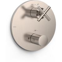 Douchekraan afbouwdeel Tres Mont Blanc | Inbouw | Thermostaatkraan | Rond | RVS look