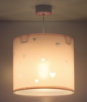 Dalber Kinderkamer hanglamp Sweet Dreams soft roze 62012S - thumbnail